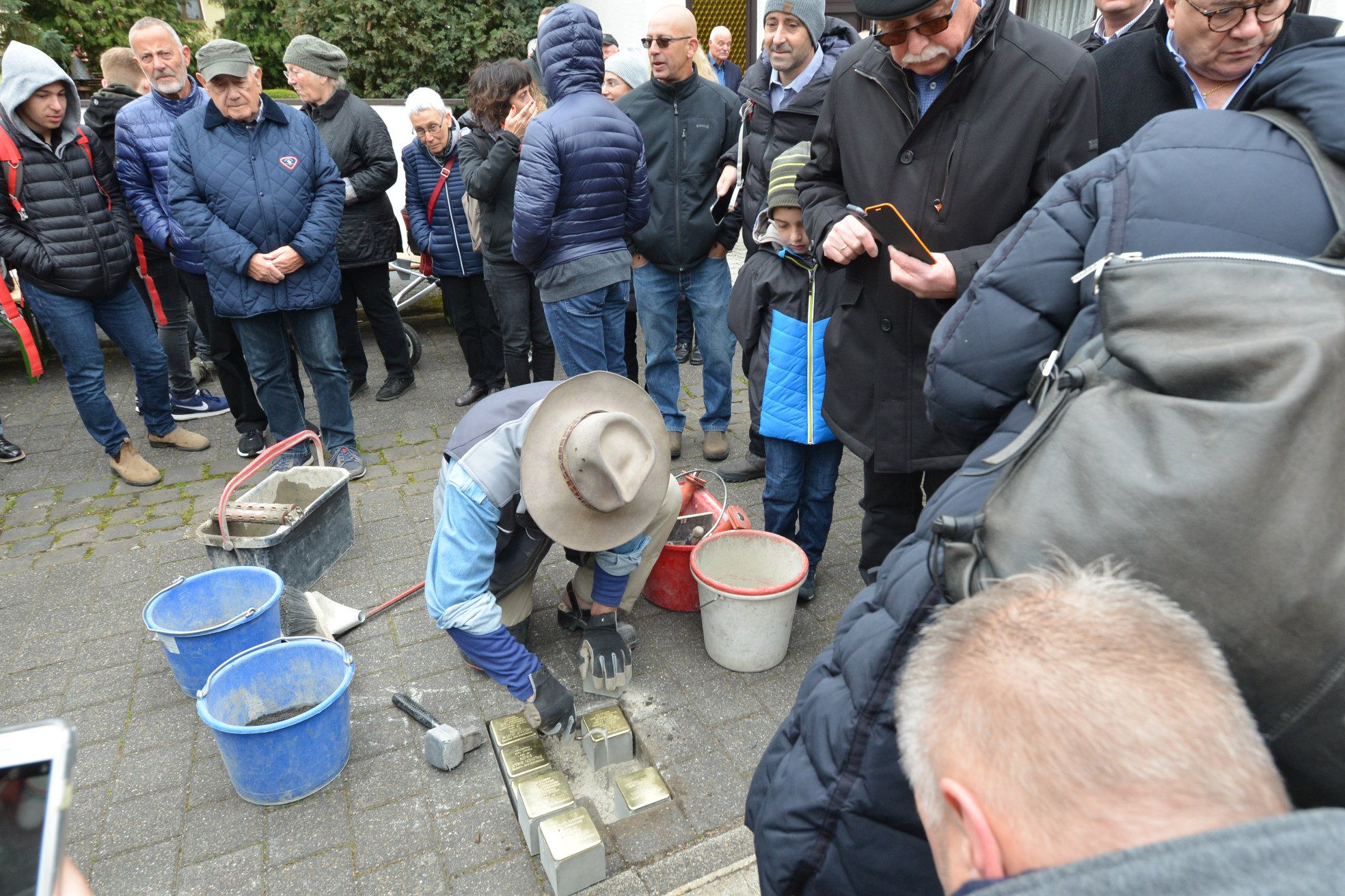 Stolperstein Verlegung1